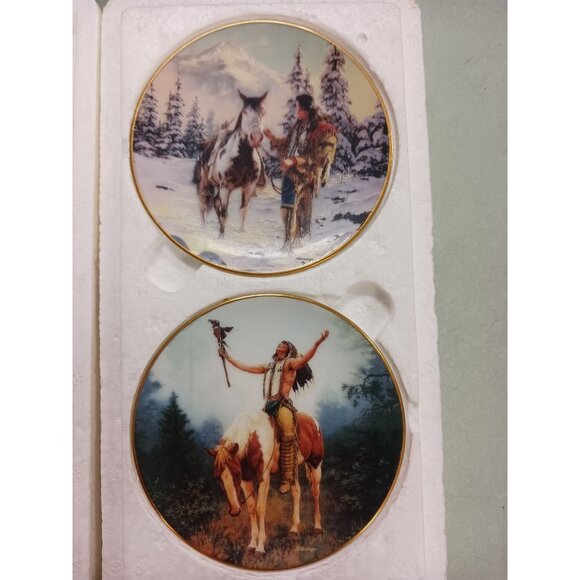 The Hamilton Collection Mystic Warrior Deliverance & Morning of Reckoning Mini P - Picture 1 of 4